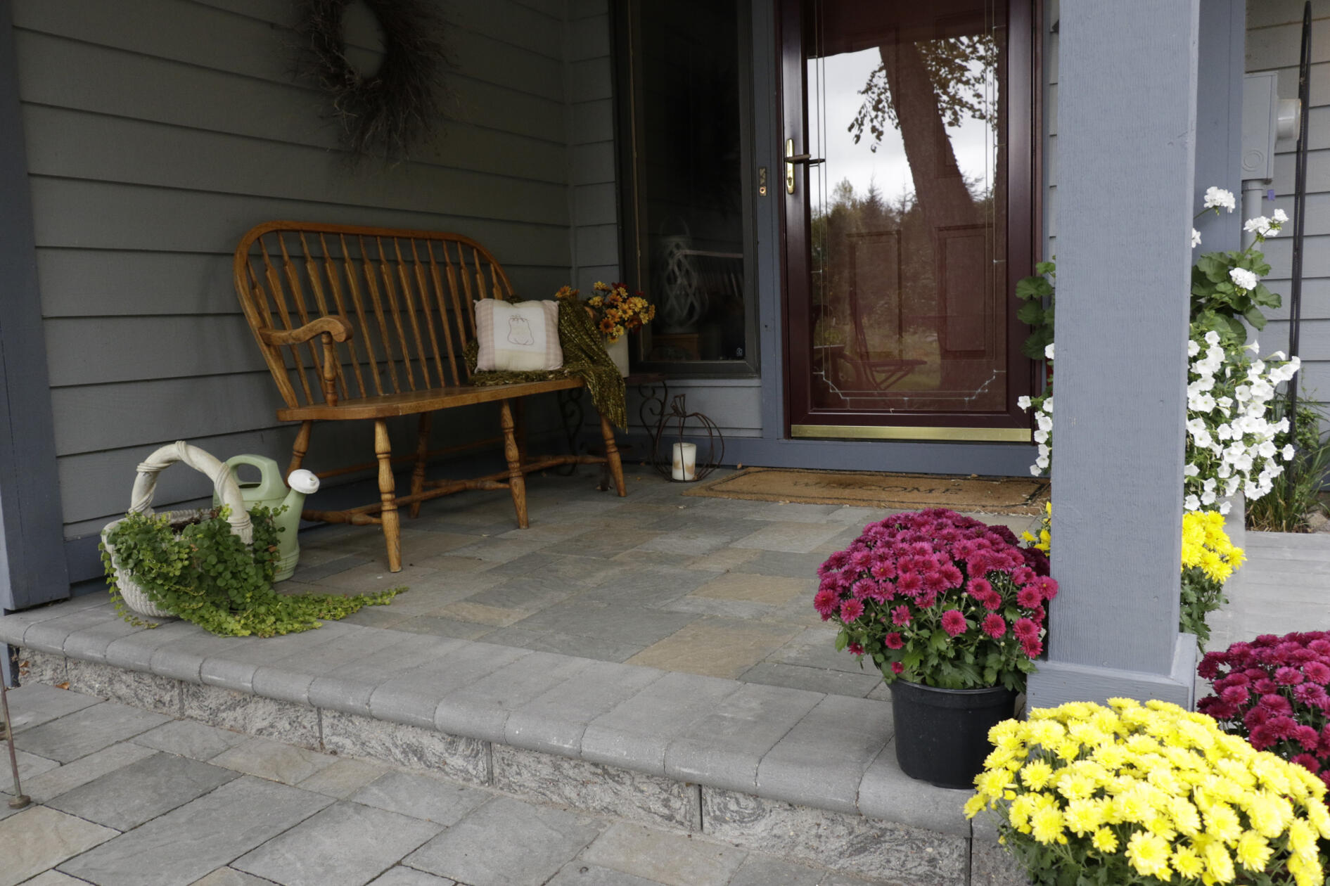 Concrete out- Slatestone in!