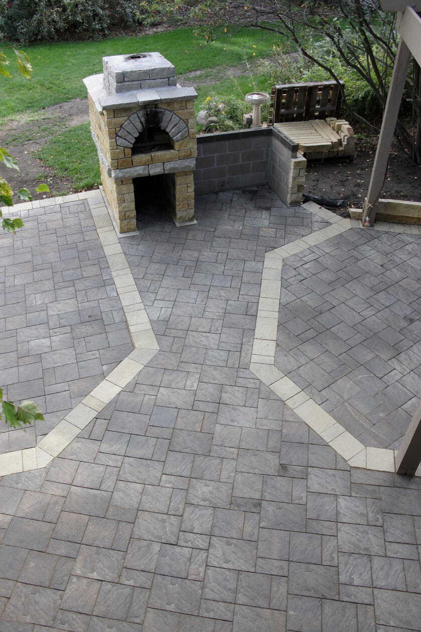 Concrete out- Slatestone in!